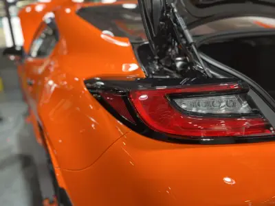 Toyota GR86 installed colour PPF